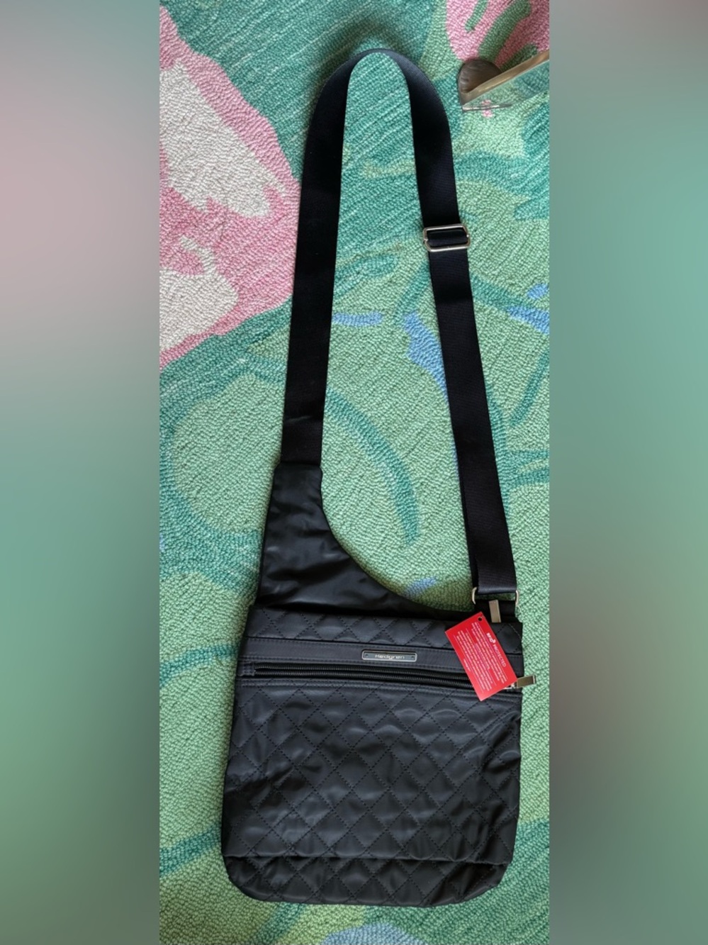 Travel W/ Confidence! Hedgren crossbody bag with RFID interior zip compartment.